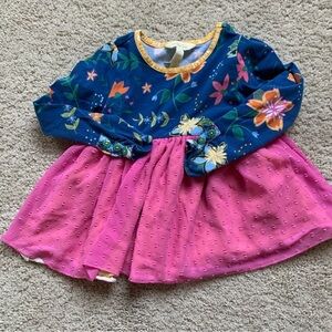 Matilda Jane Floral Blue and Pink Top